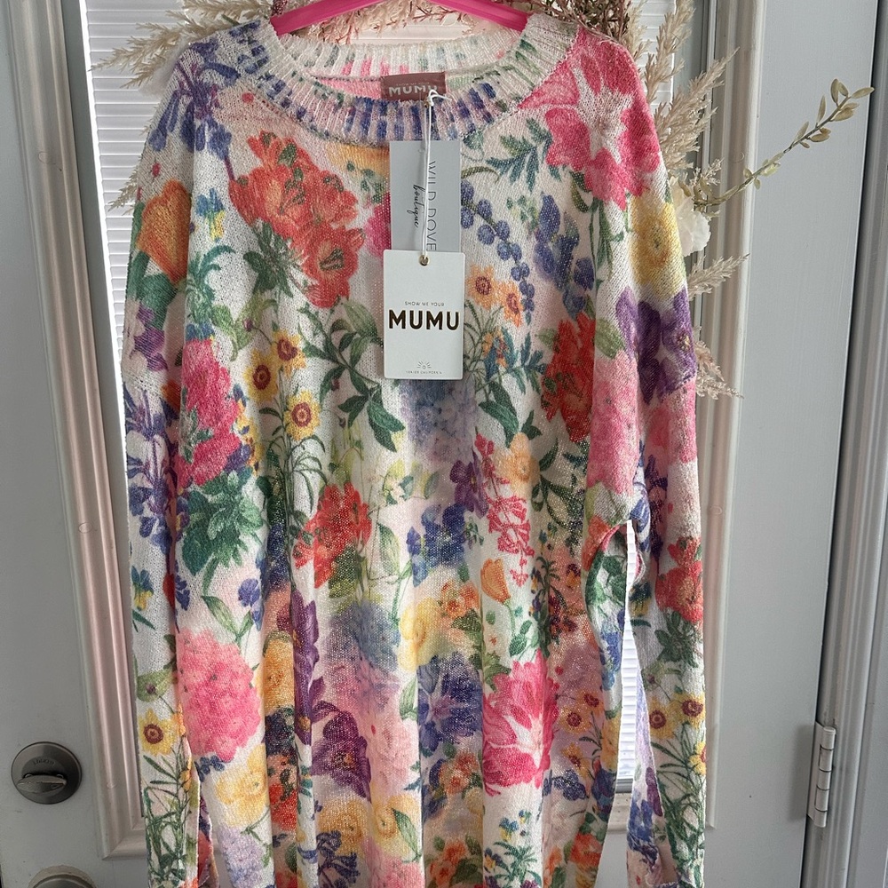 NWT Sue Cuffed Tunic Sweater by Show Me Your Mumu